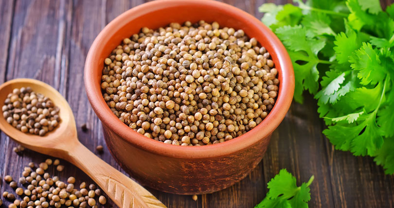 Coriander seeds Nutrition facts